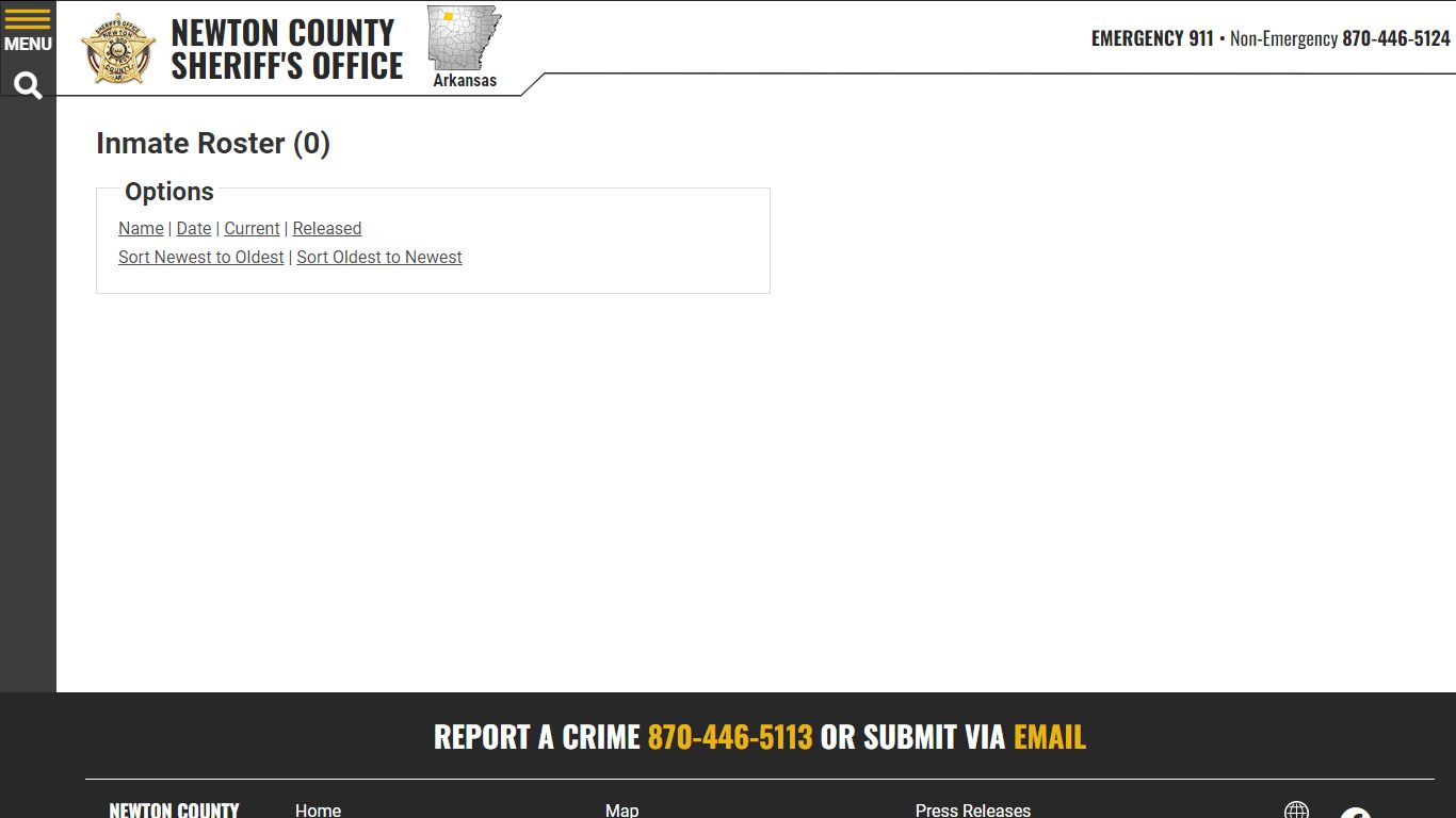 Inmate Roster - Current Inmates Booking Date Descending - Newton County ...